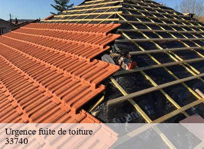 Urgence fuite de toiture