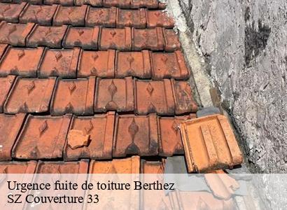 Urgence fuite de toiture