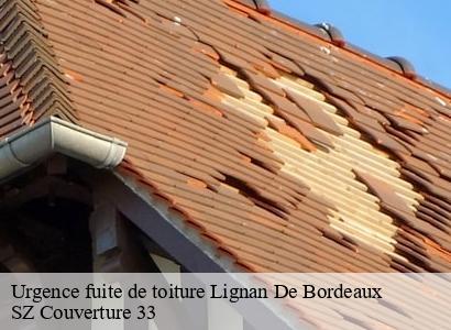 Urgence fuite de toiture