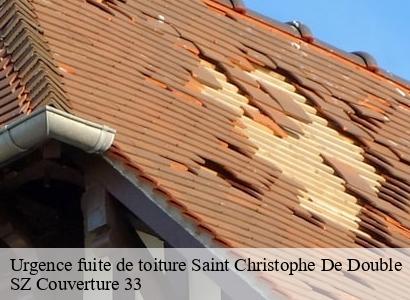 Urgence fuite de toiture