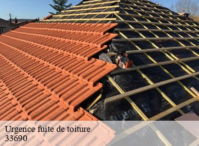 Urgence fuite de toiture