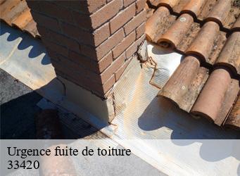 Urgence fuite de toiture