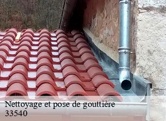 Nettoyage et pose de gouttière