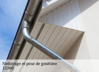 Nettoyage et pose de gouttière