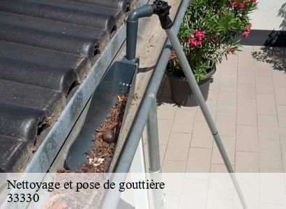 Nettoyage et pose de gouttière