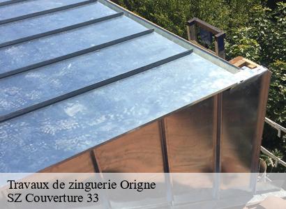 Travaux de zinguerie