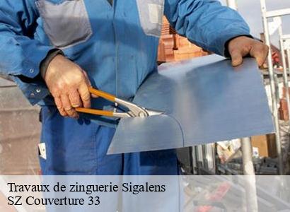 Travaux de zinguerie